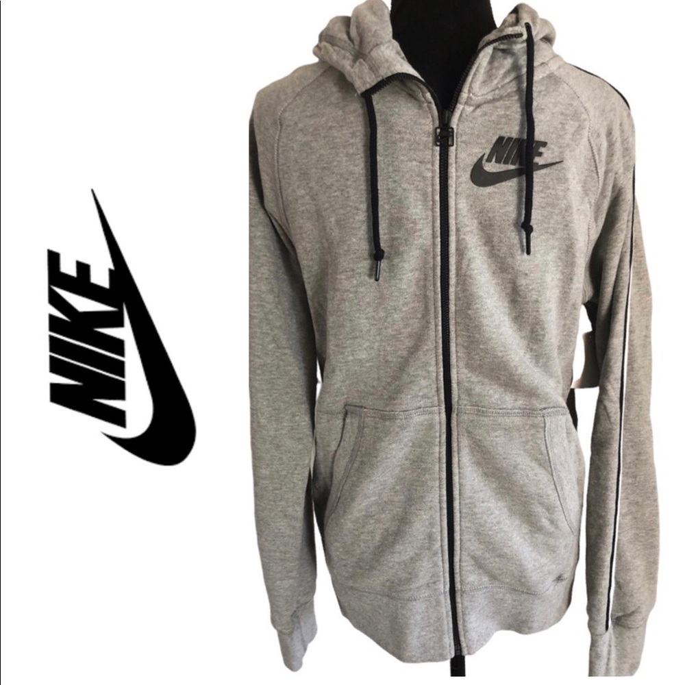 L🆕 Men’s Nike Stripe Hooded Sweatshirt